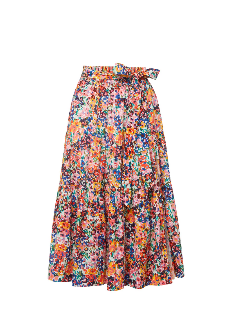 Jenni Skirt In Painted Petals