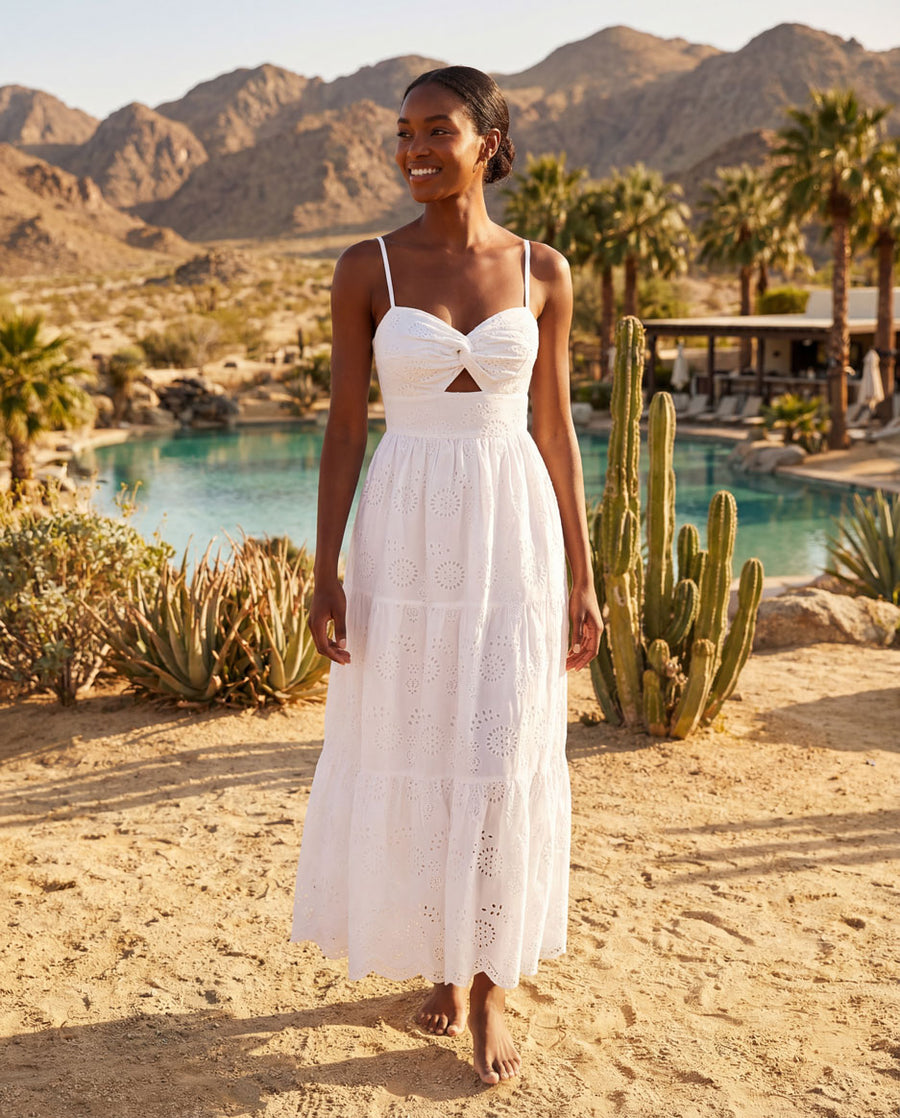 jillian maxi dress Jillian Dress In Fresh White Eyelet