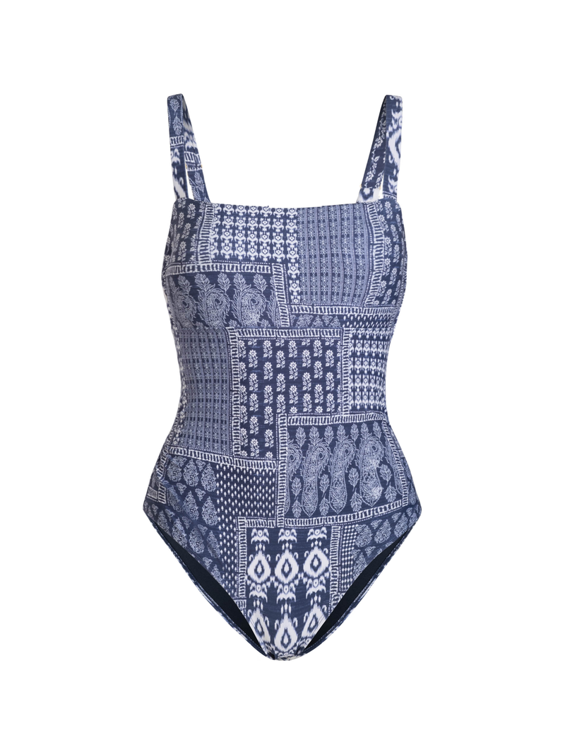 Jori One Piece In Tivara Patchwork