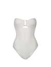 Juliette One Piece In Ivory Metallic