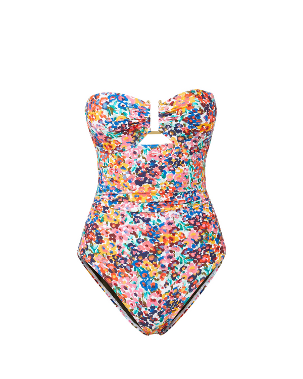 Juliette One Piece In Painted Petals