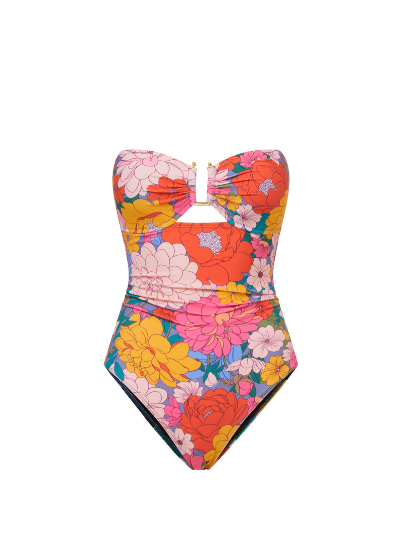Juliette One Piece In Zinnia Fields