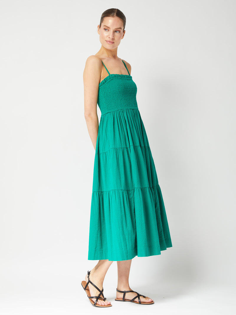 Kristen Dress Emerald