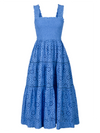 Kristen Dress In Bluebell Seaside Eyelet