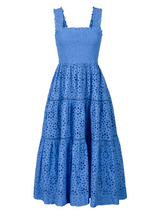 Kristen Dress In Bluebell Seaside Eyelet