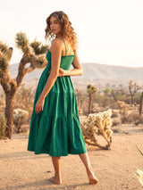 Kristen Dress Emerald