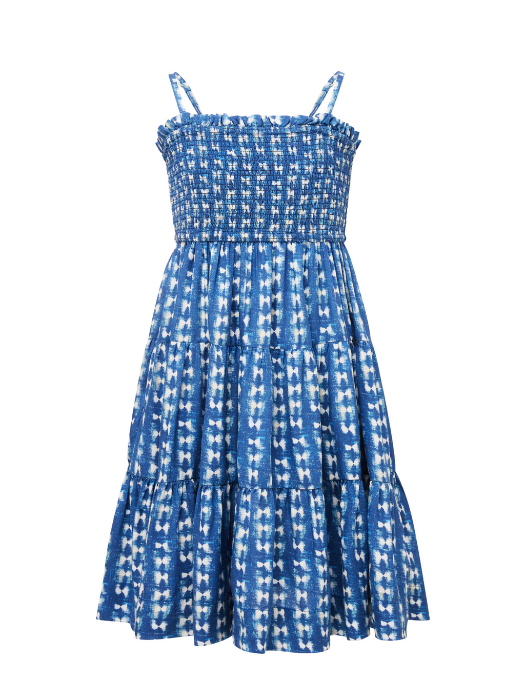 Girls Lila Dress In Denim Tides Girls Lila Dress In Denim Tides