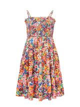 Girls Lila Dress In Painted Petals