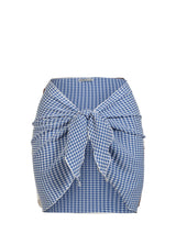 Liv Sarong In Bluebell Gingham