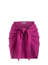 Liv Sarong In Plum Texture