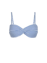 Loryn Top In Bluebell Gingham