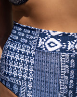 Loryn Top In Tivara Patchwork