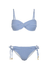Loryn Top + Taryn Bottom in Bluebell Gingham