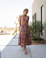 Jenni Skirt In Painted Petals
