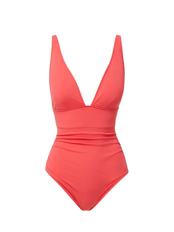 Niki One Piece Coral Red