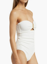 Lisa One Piece Ivory Texture