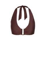 Shana Top In Cacao Metallic