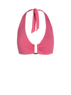 Shana Top In Hibiscus Metallic