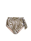 Side Tie High Waist Bottom In Serengeti