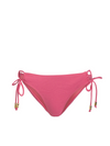 Taryn Hipster Tie Bottom In Hibiscus Metallic