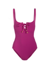 Taylor One Piece in Plum Texture