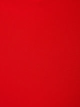 Loryn Top + Side Tie High Waist Bottom in Cherry Red