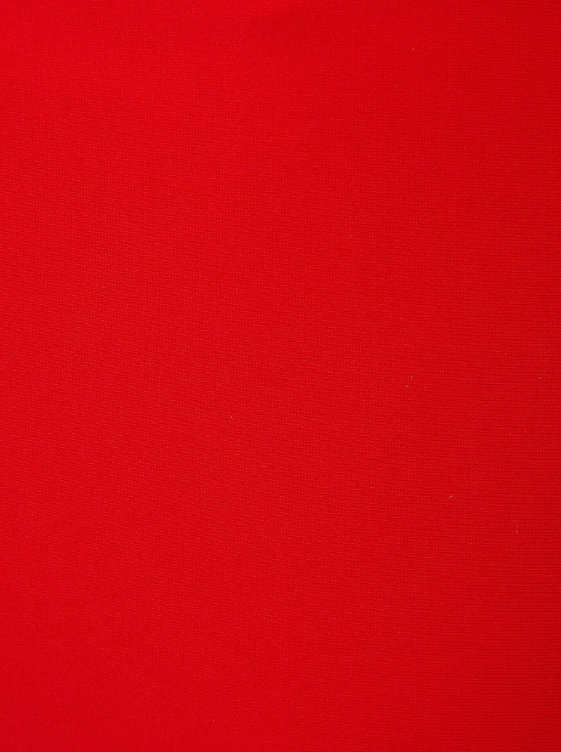 Loryn Top + Side Tie High Waist Bottom in Cherry Red