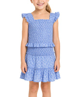 Girls Kayla Skirt Set In Meridien Breeze